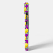 COQUES Case-Mate iPhone FRUITS DE CITRON FOND VIOLET (Verso / Gauche)
