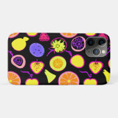 Coques Case-Mate iPhone Fruits de Neon Vibrants (Dos (Horizontal))