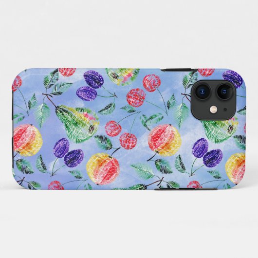 Coques Case-Mate iPhone Fruits et baies. (Dos (Horizontal))