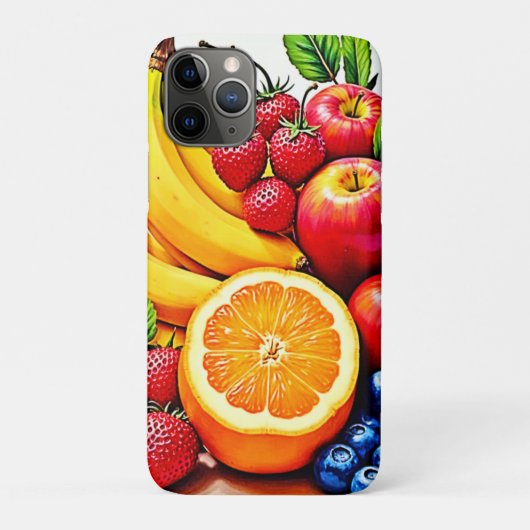 Coques Case-Mate iPhone Fruits frais vibreux, délice design (Dos)