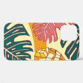 Coques Case-Mate iPhone Fruits tropicaux, design motif (Verso (horizontal))