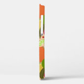 Coques Case-Mate iPhone Fruits tropicaux et Monogramme Motif (Verso / Gauche)