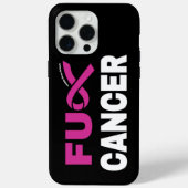 Coques Case-Mate iPhone FU CANCER...Cancer du sein (Verso)