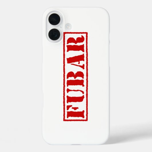 COQUES Case-Mate iPhone FUBAR (Verso)