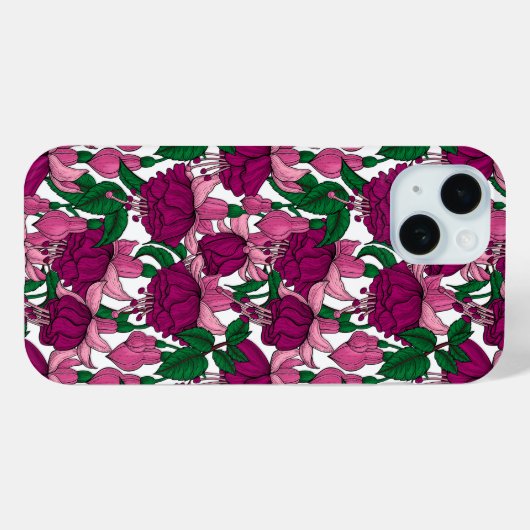 Coques Case-Mate iPhone Fuchsia (Verso (horizontal))