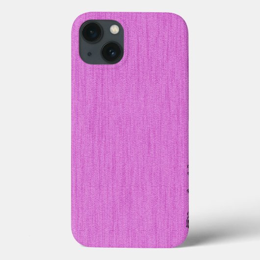 Coques Case-Mate iPhone Fuchsia (Crayola) avec Monogramme de grains de boi (Verso)