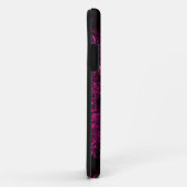 Coques Case-Mate iPhone Fuchsia liquide impressionnant (Dos/Droite)