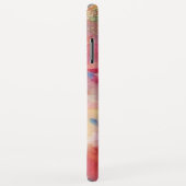 Coques Case-Mate iPhone FUCHSIA ROSE ABSTRAITE pierre saphir bleu (Dos/Droite)