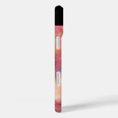 Coques Case-Mate iPhone FUCHSIE ROSE ABSTRAITE pierre saphir bleu (Verso / Droite)