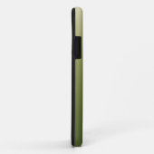 Coques Case-Mate iPhone Fumé vert dégradé Ombre personnalisé (Dos/Droite)