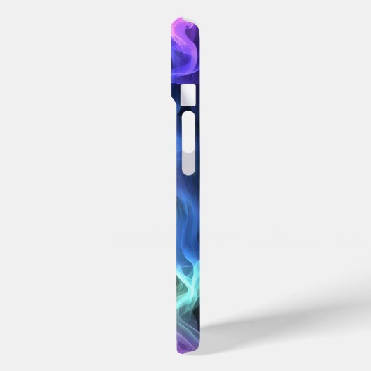 Coques Case-Mate iPhone Fumée Iridescente sur noir (Verso / Gauche)