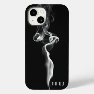 Coque Pour iPhone 14 Fumée noire et grise