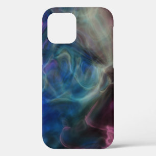 Case-Mate iPhone Case fumée rose et bleue abstraite