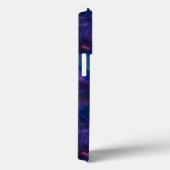 Coques Case-Mate iPhone fumée rose et bleue abstraite (Verso / Droite)