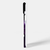 Coques Case-Mate iPhone Fumée violette de football (Verso / Gauche)