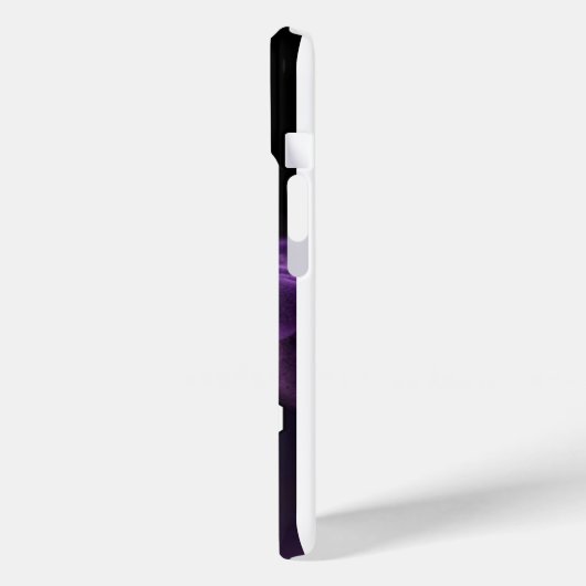 Coques Case-Mate iPhone Fumée violette de football (Verso / Gauche)