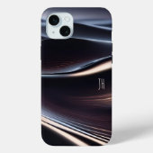 Coques Case-Mate iPhone Fumée violette Iridescente et noire (Verso)