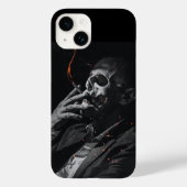 Coques Case-Mate iPhone Fumer Squelette Cigarette (Verso)