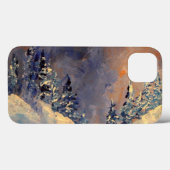 Coques Case-Mate iPhone Fumier on the Snow Peak (Verso (horizontal))