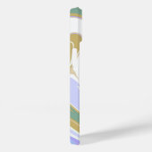 Coques Case-Mate iPhone Fun Bubblegum soufflant Giraffe Liquide Swirl Bleu (Verso / Droite)