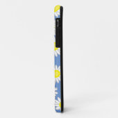 Coques Case-Mate iPhone Fun Daisy Bleu Jaune Blanc Hello Sunshine (Dos/Gauche)