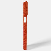 Coques Case-Mate iPhone Fun Faux Basketball Cuir Motif Texture (Verso / Droite)