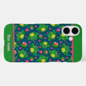 Coques Case-Mate iPhone Fun Frog Pattern Custom Name New Beginnings (Verso (horizontal))