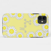 Coques Case-Mate iPhone Fun Jaune Blanc Gris Faisy (Dos (Horizontal))