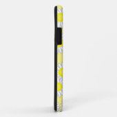 Coques Case-Mate iPhone Fun Jaune Blanc Gris Faisy (Dos/Droite)