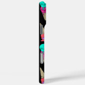 Coques Case-Mate iPhone Fun Melty Summer Goth Crâne Crème glacée bizarre n (Verso / Droite)