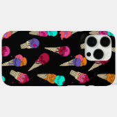 Coques Case-Mate iPhone Fun Melty Summer Goth Crâne Crème glacée bizarre n (Verso (horizontal))