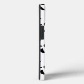 Coques Case-Mate iPhone Fun Nom personnalisé Holstein Cow Poster de animal (Verso / Droite)