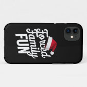 Coques Case-Mate iPhone Fun Party de famille forcée Réunion Ssarcastique N (Dos (Horizontal))
