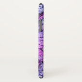 Coques Case-Mate iPhone Fun Purple Flowers (Dos/Droite)