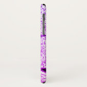 Coques Case-Mate iPhone Fun Purple Flowers (Dos/Gauche)