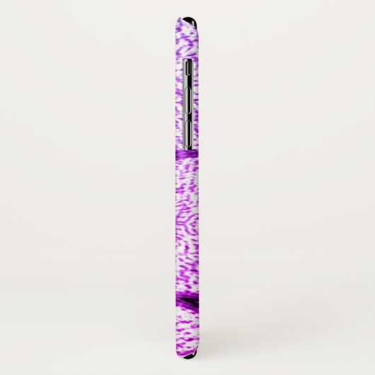 Coques Case-Mate iPhone Fun Purple Flowers (Dos/Gauche)