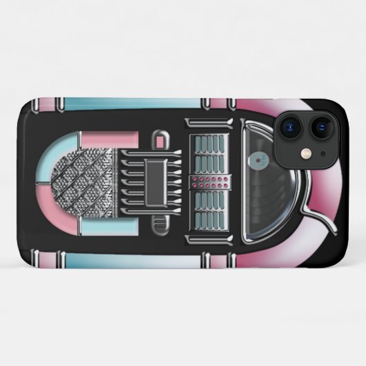 Coques Case-Mate iPhone Fun Retro Jukebox iPhone (Dos (Horizontal))