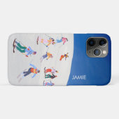 Coques Case-Mate iPhone Fun tendance Noël Hiver Vacances Ski (Dos (Horizontal))