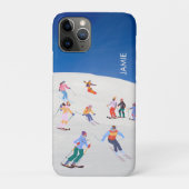Coques Case-Mate iPhone Fun tendance Noël Hiver Vacances Ski (Dos)