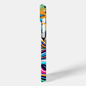 Coques Case-Mate iPhone Fun Whimsic Psychedelic Voilier (Verso / Gauche)