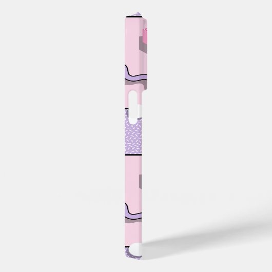 Coques Case-Mate iPhone Funda De Case-Mate Para iPhone Memphis Party (Verso / Droite)