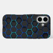 Coques Case-Mate iPhone Funda futurista, cyber 3d (Verso (horizontal))