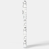 Coques Case-Mate iPhone Funda gatuna con escritos (Verso / Gauche)