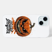 Coques Case-Mate iPhone Funda iPhone 15 Halloween Pumpkin Slayer (Verso (horizontal))