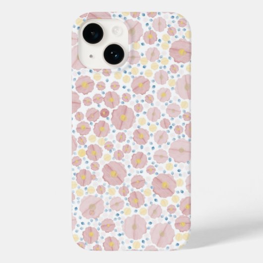 Coques Case-Mate iPhone Funda para iPhone con divertido patrón flor (Verso)