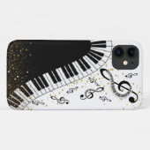 Coques Case-Mate iPhone Funda para iPhone / iPad con piano y notas musical (Dos (Horizontal))