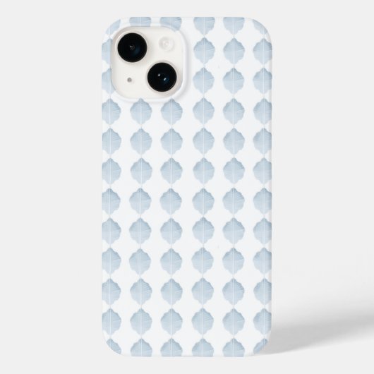 Coques Case-Mate iPhone Funda para iPhone / otoño azul (Verso)