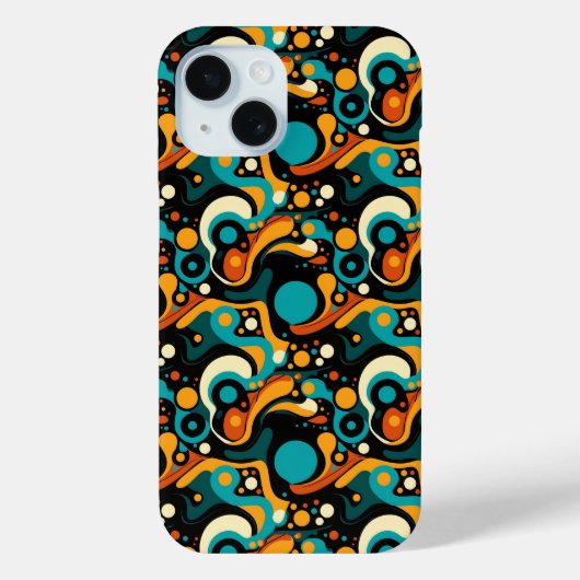 Coques Case-Mate iPhone Funk rétro Abstrait (Verso)