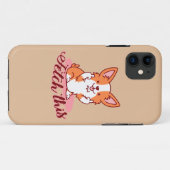 Coques Case-Mate iPhone Funky Corgi Chien moyen Dog Extraire ceci (Dos (Horizontal))