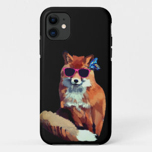 Etui iPhone Case-Mate Funky Fox iPhone SE + iPhone 5/5S, à peine là